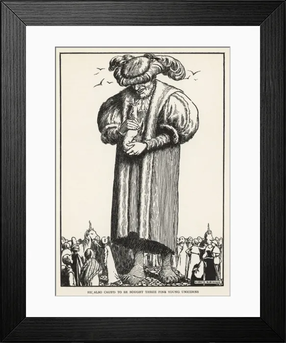 Framed Print : Pantagruel & Gargantua Framed Print : Pantagruel & Gargantua