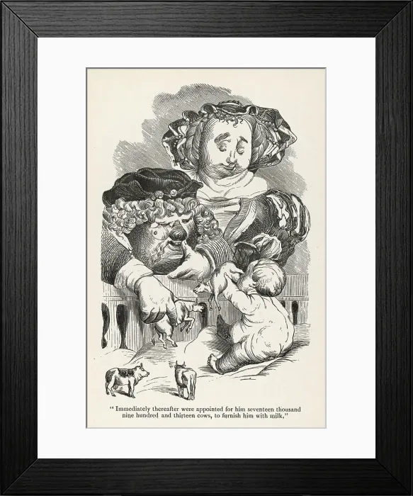 Framed Print : Giant / Pantagruel / Drink Framed Print : Giant / Pantagruel / Drink