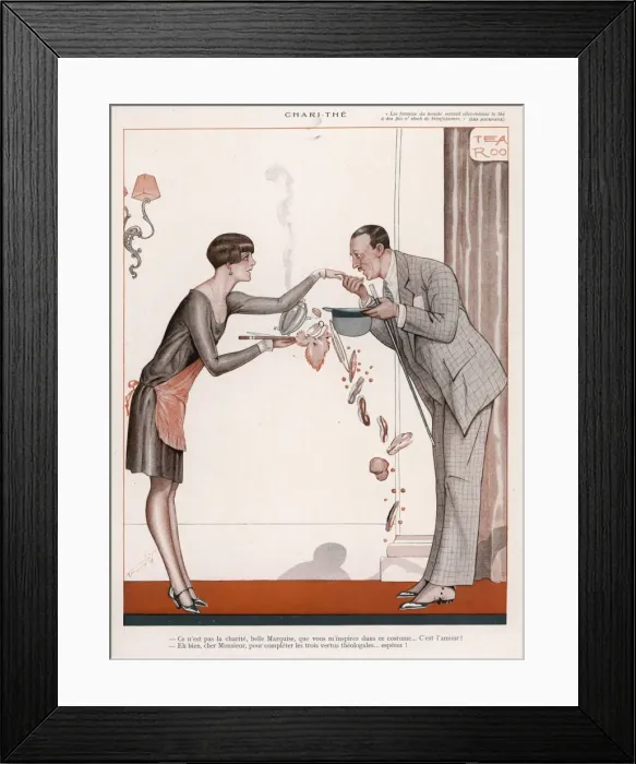 Framed Print : Spilling th Dinner Framed Print : Spilling th Dinner