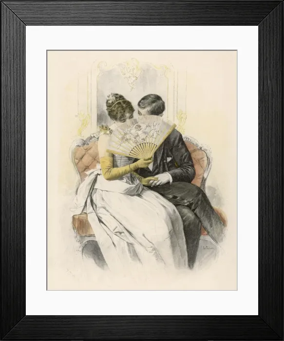 Framed Print : Ingenious Use of a Fan Framed Print : Ingenious Use of a Fan