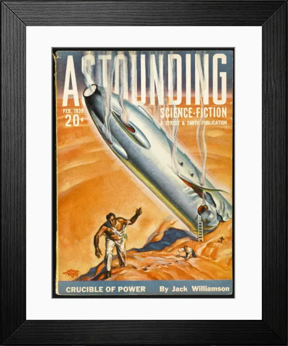 Framed Print : Crash on Mars Framed Print : Crash on Mars