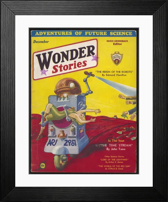 Framed Print : Robot Abductor Framed Print : Robot Abductor