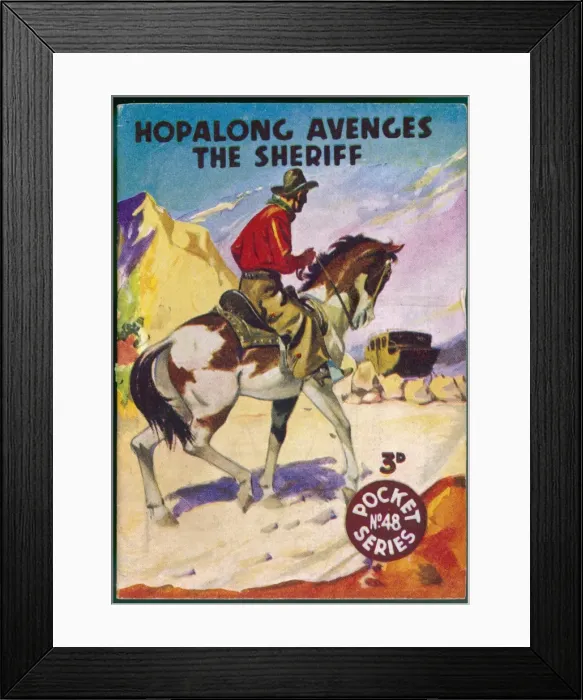 Framed Print : Western / Hopalong Framed Print : Western / Hopalong