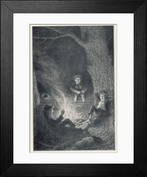 Framed Print : Tom Sawyer & Pirates Framed Print : Tom Sawyer & Pirates