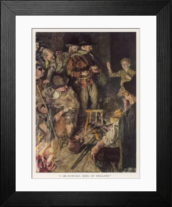Framed Print : Twain / Prince & Pauper Framed Print : Twain / Prince & Pauper
