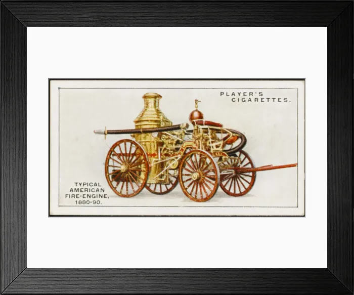 Framed Print : Silsbys Fire Engine / NY Framed Print : Silsbys Fire Engine / NY