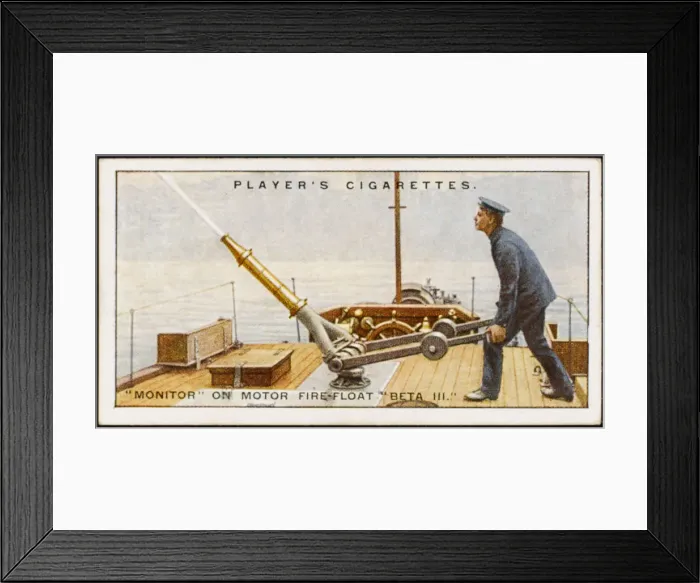 Framed Print : Monitor Water Pump / Jet Framed Print : Monitor Water Pump / Jet