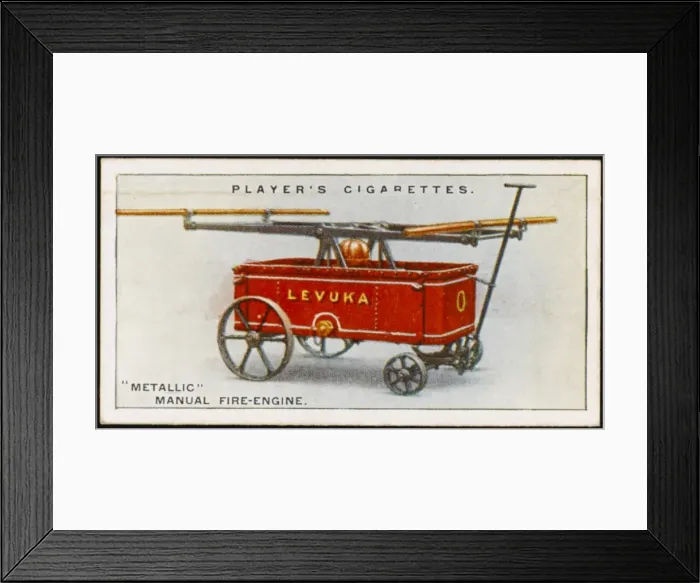 Framed Print : Metallic Fire Engine Framed Print : Metallic Fire Engine