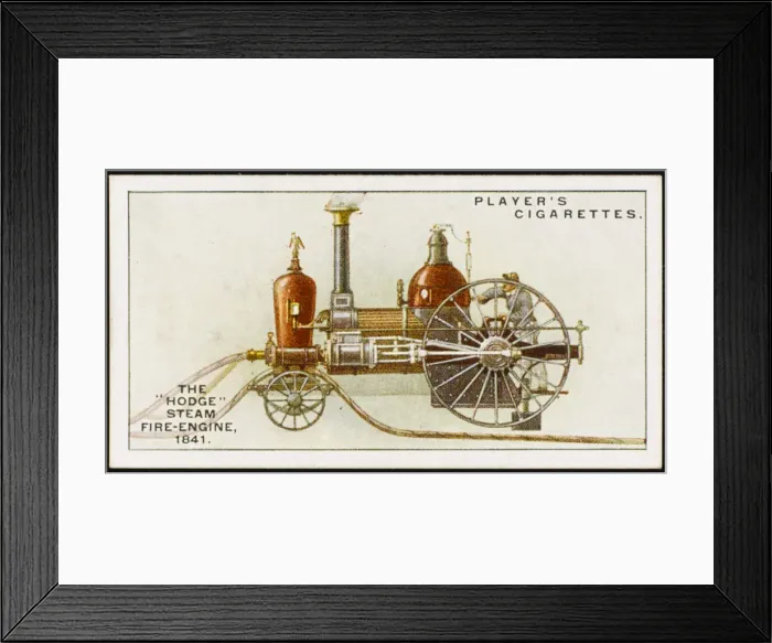 Framed Print : Hodge Steam Fire-Engine Framed Print : Hodge Steam Fire-Engine