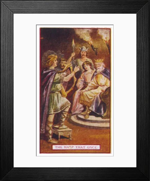 Framed Print : The Harp that Once Framed Print : The Harp that Once
