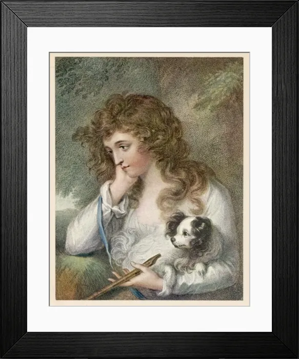 Framed Print : Maria of Moulines Framed Print : Maria of Moulines