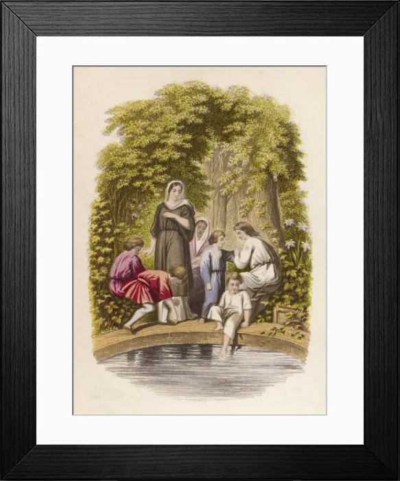 Framed Print : Bunyan / Pilgrims / Progress Framed Print : Bunyan / Pilgrims / Progress