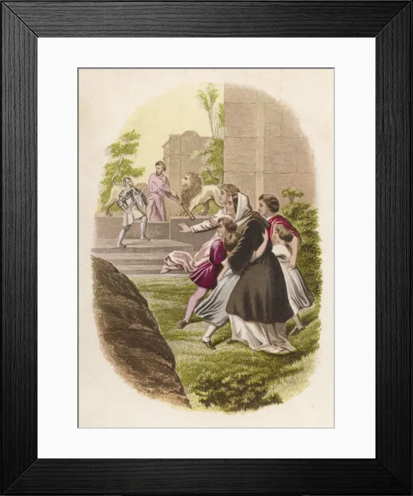 Framed Print : Bunyan / Pilgrims / Progress Framed Print : Bunyan / Pilgrims / Progress