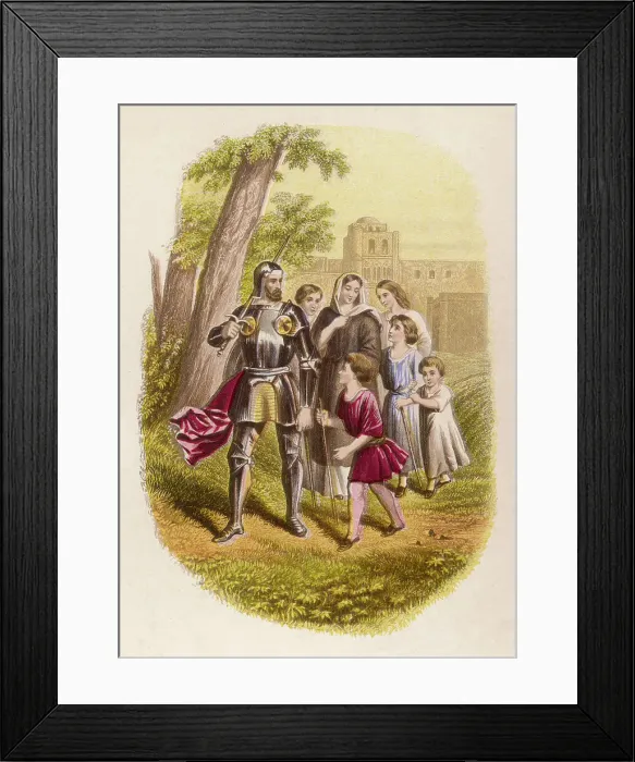 Framed Print : Bunyan / Pilgrims / Progress Framed Print : Bunyan / Pilgrims / Progress