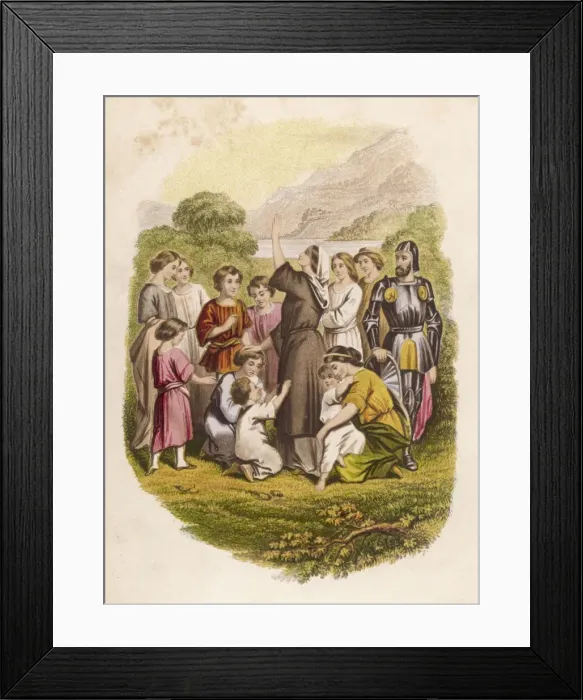 Framed Print : Bunyan / Pilgrims / Progress Framed Print : Bunyan / Pilgrims / Progress