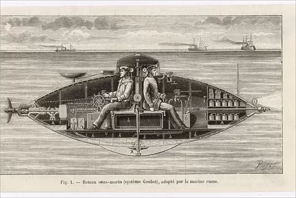 Goubet Submarine  /  1885