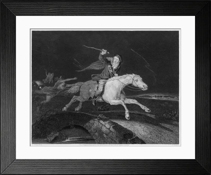 Framed Print : BURNS / TAM O SHANTER / C18 Framed Print : BURNS / TAM O SHANTER / C18