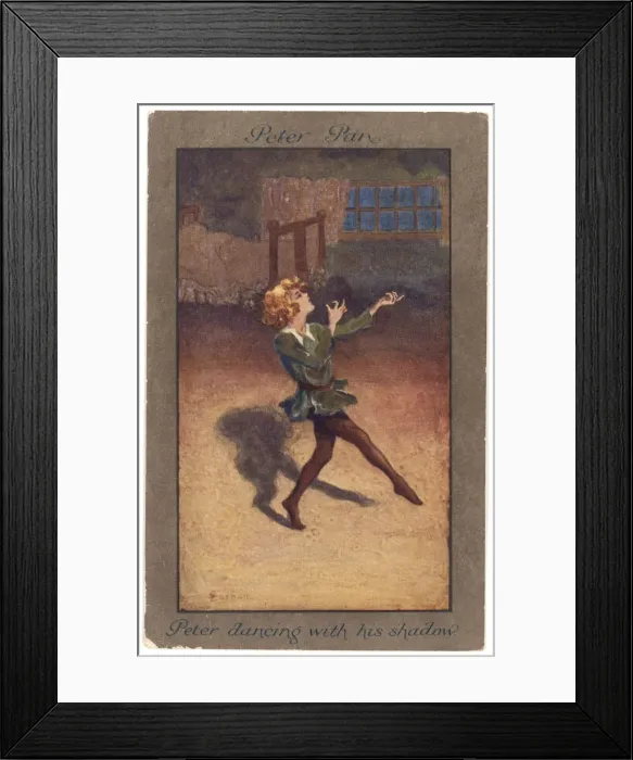 Framed Print : Peter and his Shadow Framed Print : Peter and his Shadow
