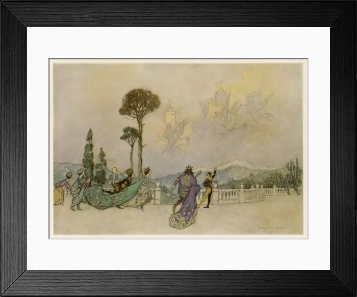 Framed Print : Basile / Dragon / Folklore Framed Print : Basile / Dragon / Folklore