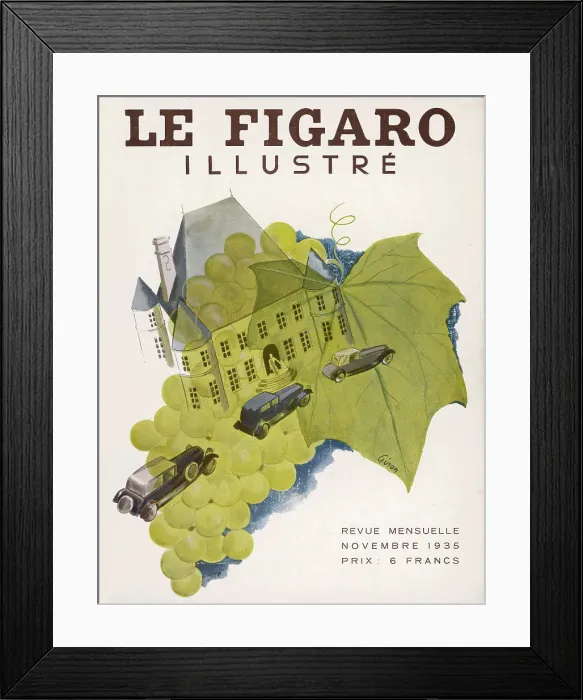 Framed Print : Visiting the Chateau Ad Framed Print : Visiting the Chateau Ad