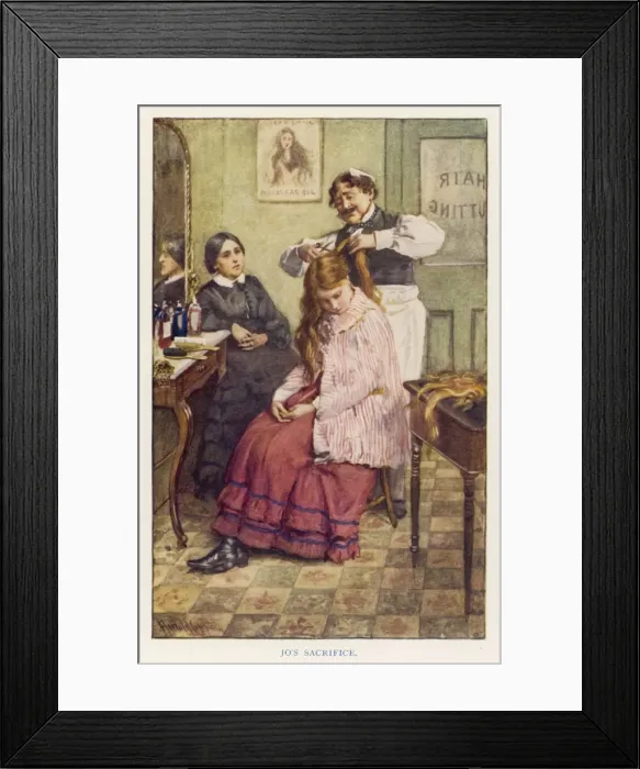 Framed Print : Alcott / Women - 18 Framed Print : Alcott / Women - 18