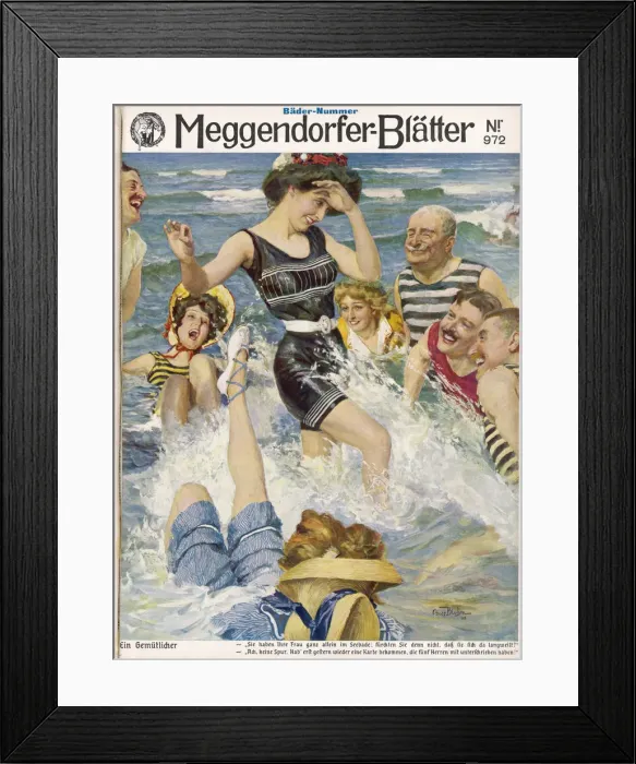 Framed Print : Girl Makes a Big Splash Framed Print : Girl Makes a Big Splash