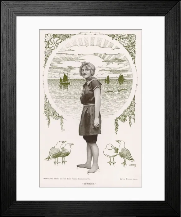 Framed Print : Swimwear Photo by Neame Framed Print : Swimwear Photo by Neame