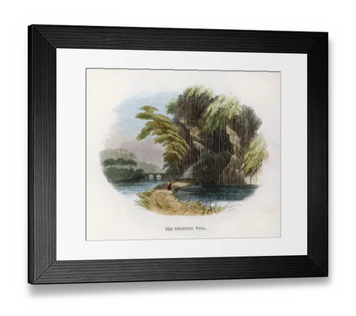 Framed Print : Dropping Well / Yorkshire Framed Print : Dropping Well / Yorkshire