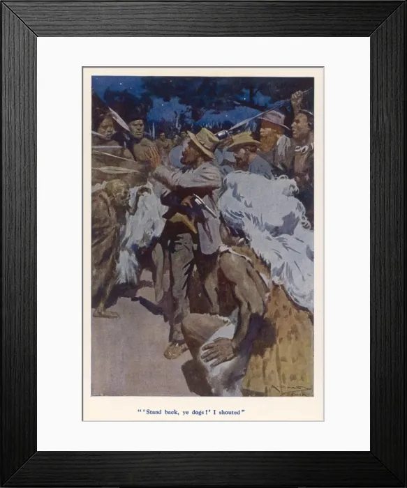 Framed Print : Solomons Mines / Haggard Framed Print : Solomons Mines / Haggard
