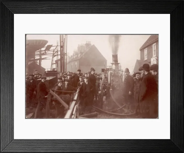 Framed Print : Beverley Fire-Engine Framed Print : Beverley Fire-Engine
