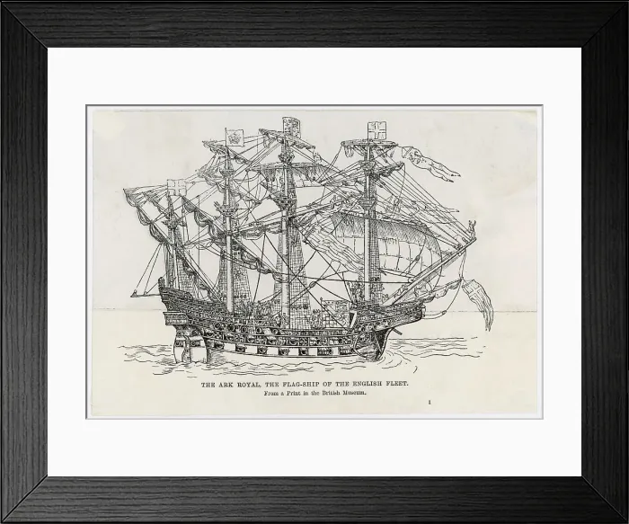 Framed Print : The Ark Royal Framed Print : The Ark Royal