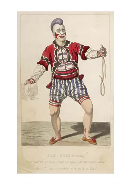 Joseph Grimaldi Clown