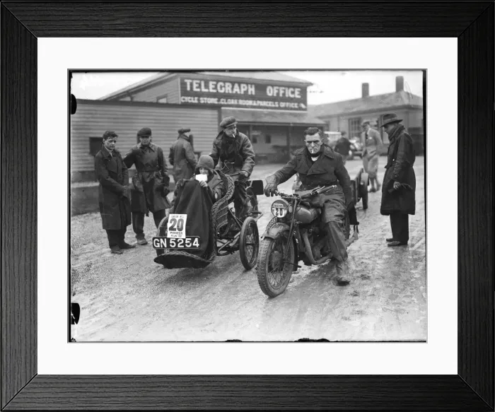 Framed Print : Sunbeam M. C. C. Run Framed Print : Sunbeam M. C. C. Run
