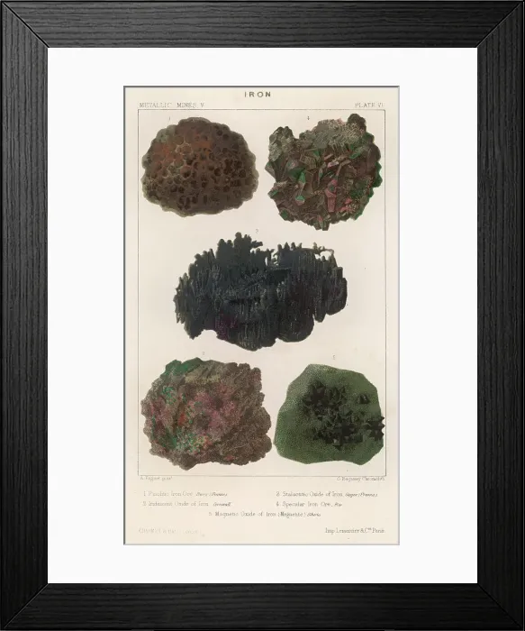 Framed Print : Rocks, Iron Ore Framed Print : Rocks, Iron Ore