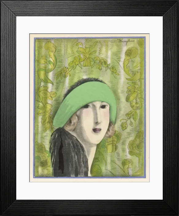 Framed Print : Cloche by Marthe Collot Framed Print : Cloche by Marthe Collot