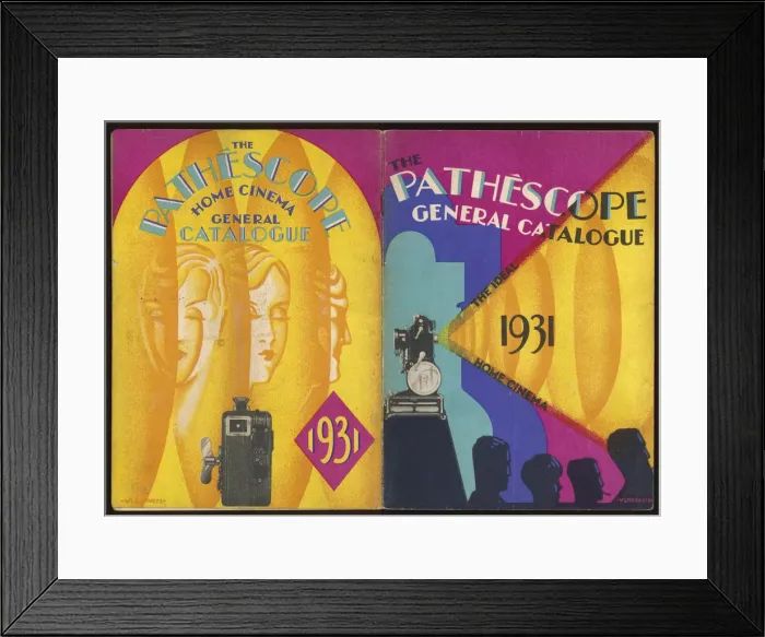 Framed Print : Pathescope Catalogue Framed Print : Pathescope Catalogue