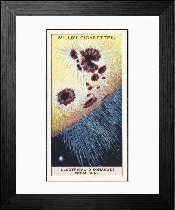 Framed Print : Suns Discharges Framed Print : Suns Discharges