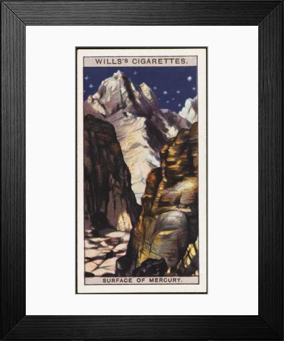 Framed Print : Surface of Mercury Framed Print : Surface of Mercury