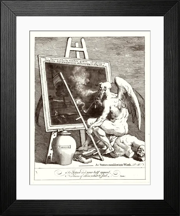 Framed Print : Time Smoking a Picture Framed Print : Time Smoking a Picture