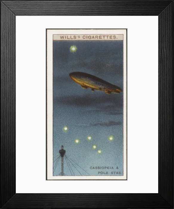 Framed Print : Cassiopeia (Cig Card) Framed Print : Cassiopeia (Cig Card)