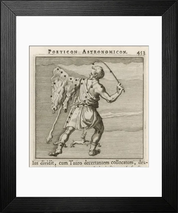 Framed Print : Hyginus / Orion Framed Print : Hyginus / Orion