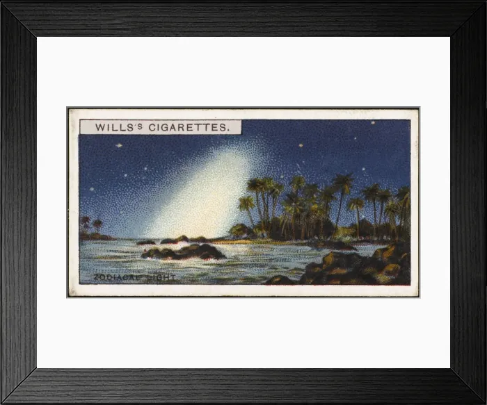 Framed Print : Zodiacal Light (Cigcard) Framed Print : Zodiacal Light (Cigcard)