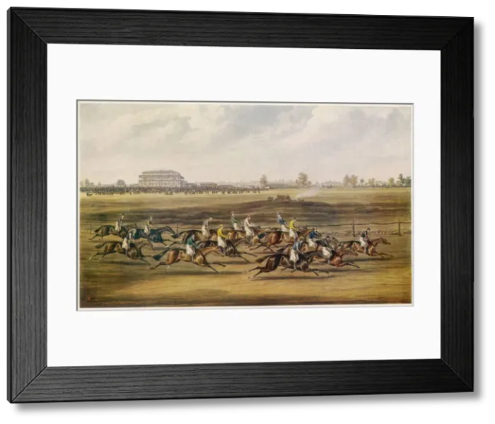 Framed Print : St Leger Race 1836 Framed Print : St Leger Race 1836