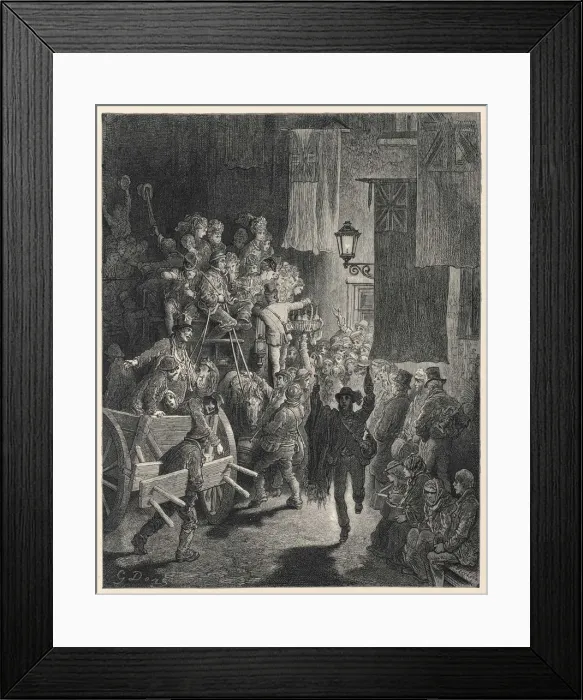 Framed Print : Back from Derby (Dore) Framed Print : Back from Derby (Dore)