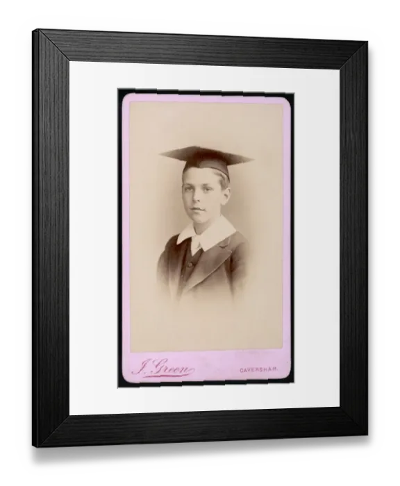 Framed Print : Mortar-Board / Schoolboy Framed Print : Mortar-Board / Schoolboy