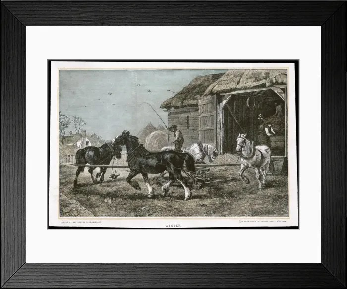 Framed Print : Hopkins / Seasons / Winter Framed Print : Hopkins / Seasons / Winter
