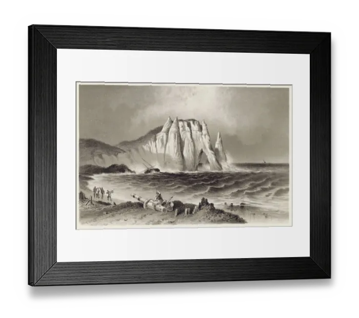 Framed Print : Cliffa at Etretat Framed Print : Cliffa at Etretat
