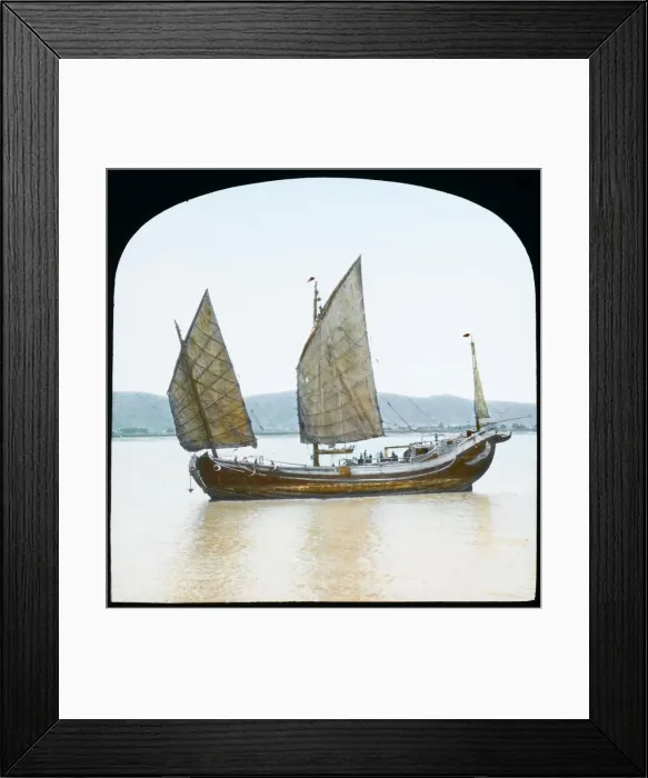 Framed Print : Chinese Junk (Photo) Framed Print : Chinese Junk (Photo)