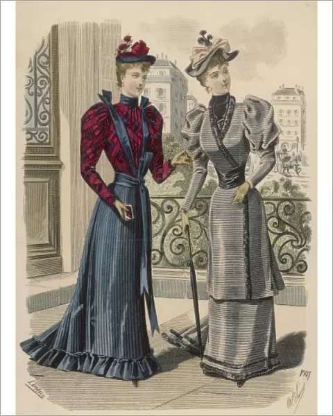 French Fashions 1891