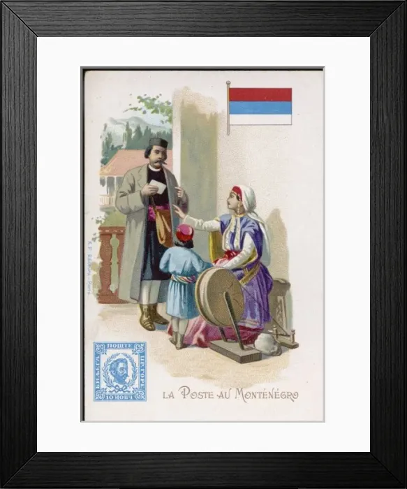 Framed Print : Social / Serbia Postman Framed Print : Social / Serbia Postman